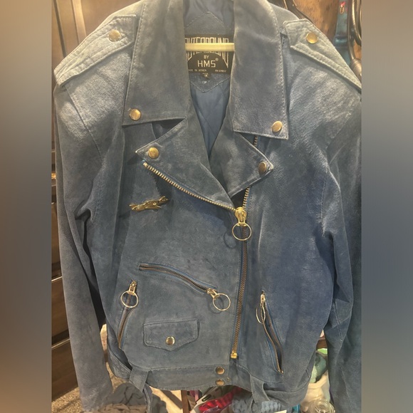 Vintage Outerbound by HMS Genuine Leather Jacket - Picture 1 of 15